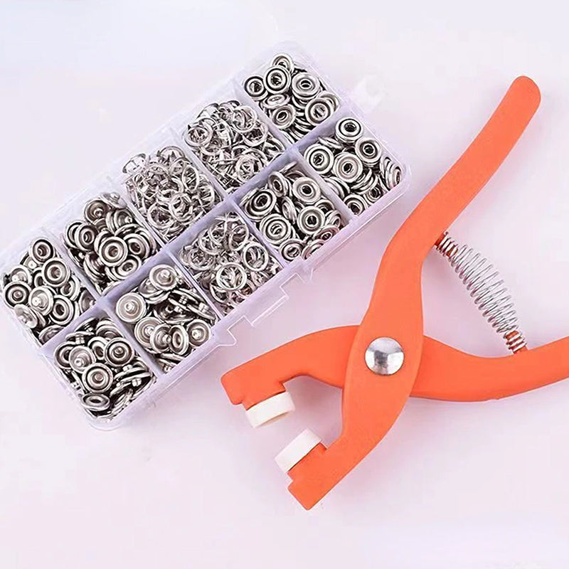 Metal Sewing Buttons Five-claw Buckle