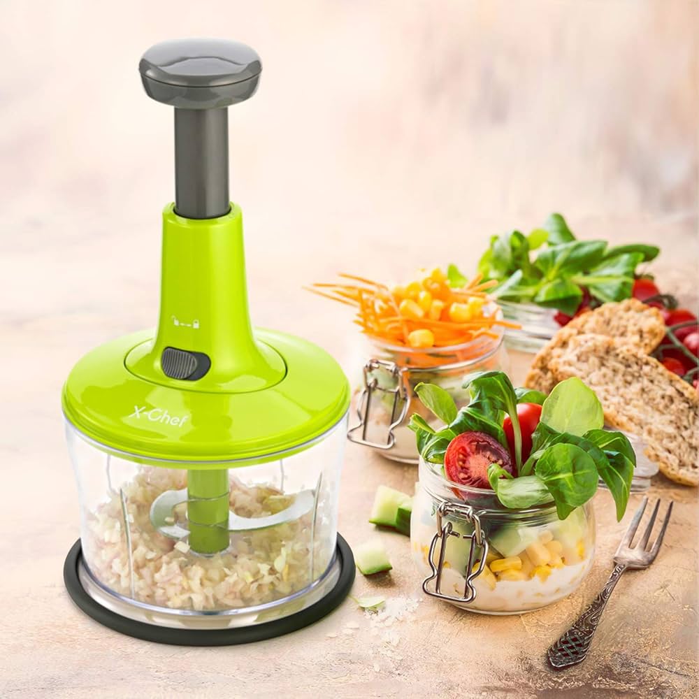Multifunction Hand Press Manual Vegetable Chopper