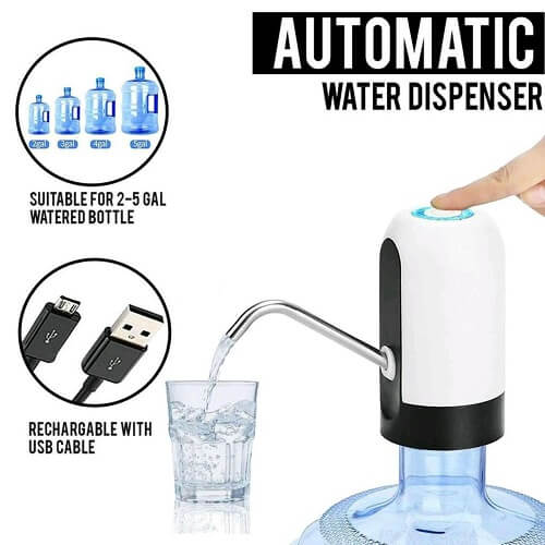 Automatic Water Dispenser Portable USB Pump