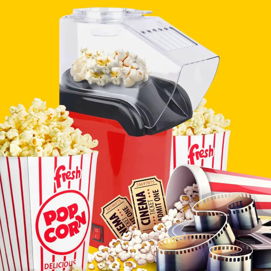 Popcorn Maker, Oil Free Popcorn Making Machine