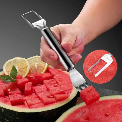 Stainless Steel 2 in 1 Watermelon Slicer
