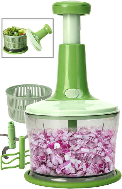 Multifunction Hand Press Manual Vegetable Chopper