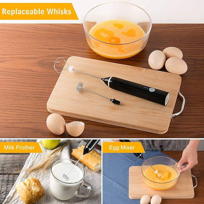 Rechargeable Electric Coffee Mixer Egg Beater