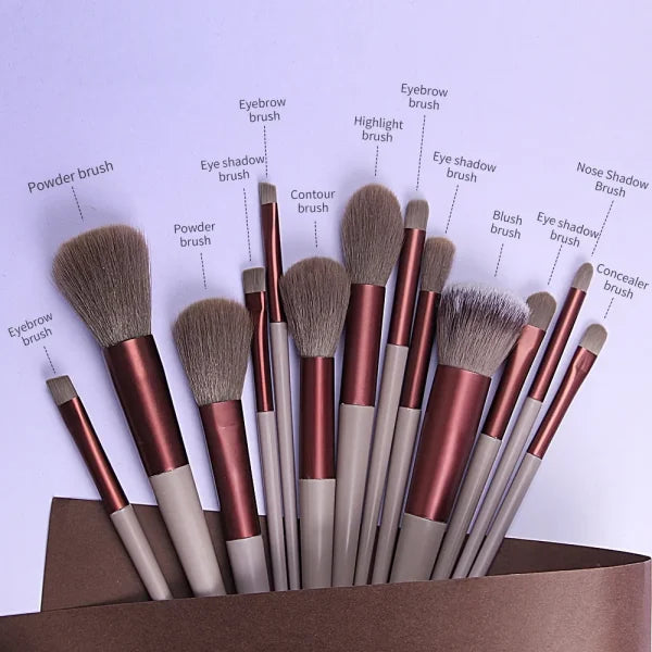 13 Pcs Professional Makeup Brushes Set