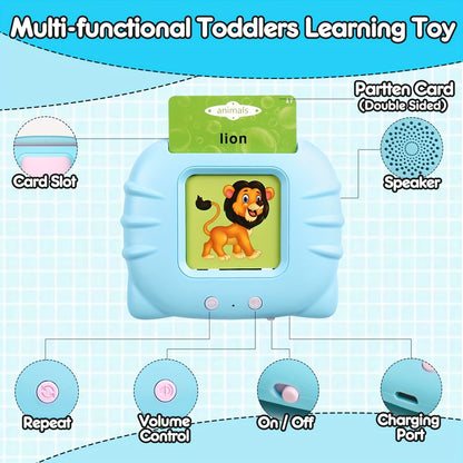 Rechargeable Flash card Reader Toddler Toy